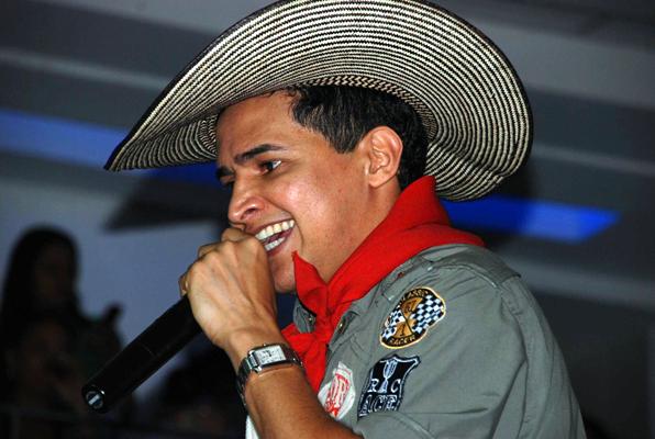 Jorge Celedón y Jimmy Zambrano, en Milán Italia