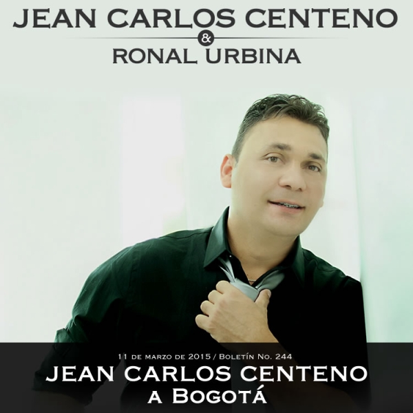 Jean Carlos Centeno a Bogota